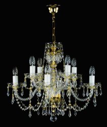 Люстра хрустальная Art Glass Brigita Сrystal Exclusive