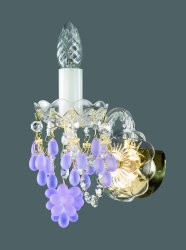 Светильник настенный(бра) Art Glass Constance I violet