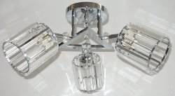 Люстра стельова Sirius S6379/3H