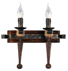 Светильник настенный(бра) кантри Sirius S0507/2W