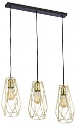 Люстра подвес лофт TK Lighting LUGO GOLD 2698