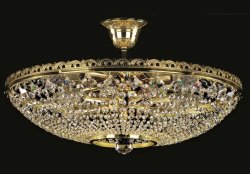 Люстра потолочная хрустальная Art Glass Norma III.+mirror Crystal Exclusive