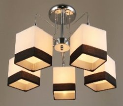 Люстра потолочная с абажурами Sirius 6770/5H