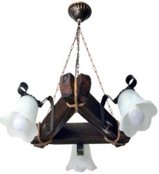 Люстра подвес кантри SIRIUS 7407/3P