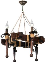 Люстра кантри SIRIUS S5407/4P
