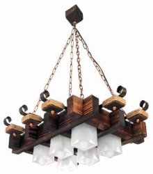 Люстра подвес кантри SIRIUS 8017/6P