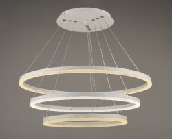 Люстра светодиодная Sirius S2261/3P WT 150W LED с пультом+диммер