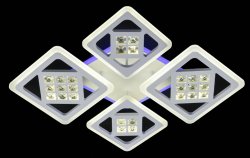 Люстра светодиодная Sirius 1913/2+2С WH 158W LED с пультом
