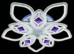 Люстра светодиодная Sirius 7043/5+5С WT 266W LED с пультом