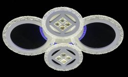 Люстра светодиодная Sirius 0023/2+2С WH 118W LED с пультом