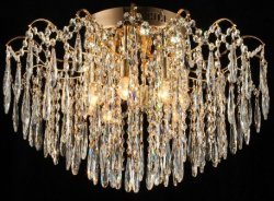 Люстра потолочная хрустальная Sirius S7261/8+8H с пультом