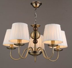 Люстра с абажурами Sirius 6570/5P
