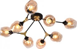 Люстра современная Sirius V7811/8H BK