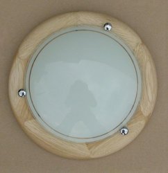 Светильник потолочный Дуб светлый d220