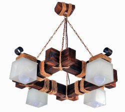 Люстра подвес кантри SIRIUS S3107/4P