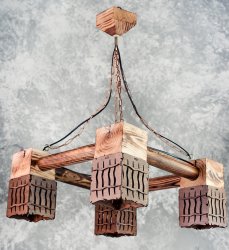 Люстра подвес кантри SIRIUS 4507/4P