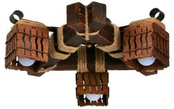 Люстра потолочная кантри SIRIUS S4907/3Н