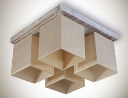 Люстра потолочная с абажурами 44491/2
