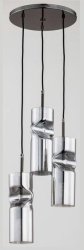 Люстра подвес ALFA Kapris Grafit 61017