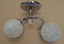 Люстра стельова TINKO 69929CR/2H WT