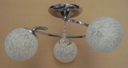 Люстра стельова TINKO 69929CR/3H WT