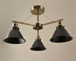 Люстра стельова лофт Sirius S7867/3H