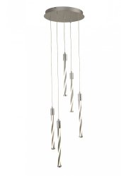 Люстра светодиодная LED Searchlight 7105-5CC Twister