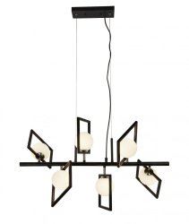 Люстра підвіс лофт Searchlight 4836-6BK Rosewell