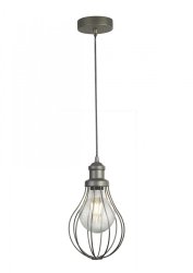 Люстра подвес лофт Searchlight 1381-1PW Balloon Cage