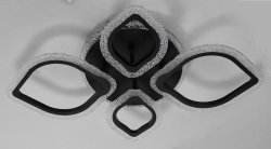 Люстра светодиодная Sirius 70293/2+2+1TL ВК 116W LED с пультом+диммер