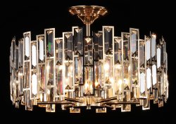 Люстра кришталева стельова Sirius 3209/6Н FG