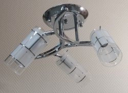 Люстра стельова TINKO 78111CR/3H WT