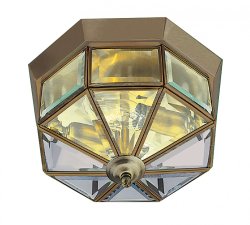 Люстра стельова Searchlight 8235AB Flush