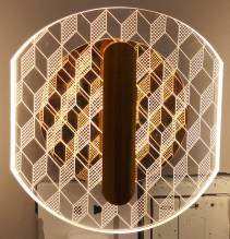 Светильник настенный(бра) Sirius S7173/1W GD 8W LED