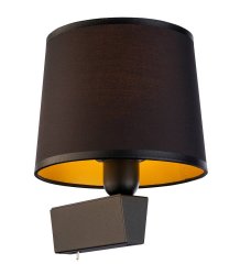 8197 Бра Nowodvorski CHILLIN BLACK I BL/G PL