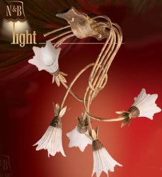 Люстра флористика N&B Light Венеция 1650