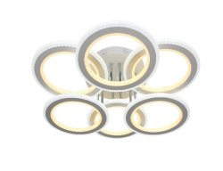 Люстра светодиодная Sirius S0066/6 WT 324W LED с пультом+диммер
