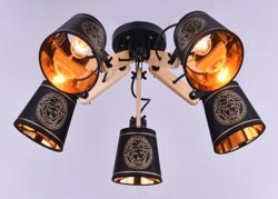 Люстра с абажурами Sirius S73201/5H