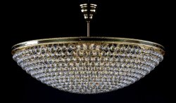 Люстра потолочная хрустальная Art Glass Leila dia. 1000 Crystal Exclusive