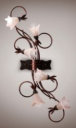 Люстра припотолочная флористика N&B Light Венеция 1606