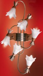 Люстра припотолочная флористика N&B Light Венеция 1666