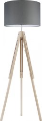Торшер современный TK Lighting Trewir wood 5042