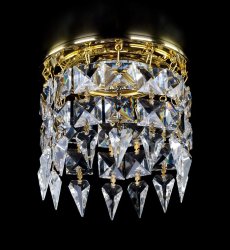 Точечный хрустальный светильник ArtGlass Spot 19 Crystal Exclusive