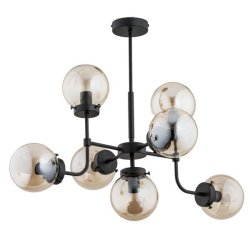 Люстра современная лофт ALFA Transformers Black 25747