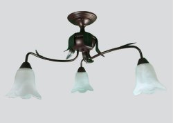 Люстра флористика потолочная 9938-3 Cx-8