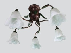 Люстра флористика потолочная 9938-5 Cx-8