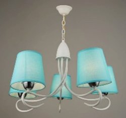 Люстра с абажурами Sirius S8841/5Р