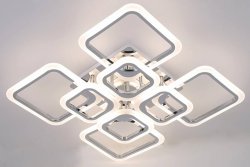 Люстра светодиодная Sirius 50293/4+4 CR 158W LED с пультом+диммер