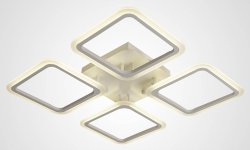 Люстра светодиодная Sirius 50293/4 WT 96W LED с пультом+диммер