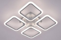 Люстра светодиодная Sirius 50293/4 CR 96W LED с пультом+диммер